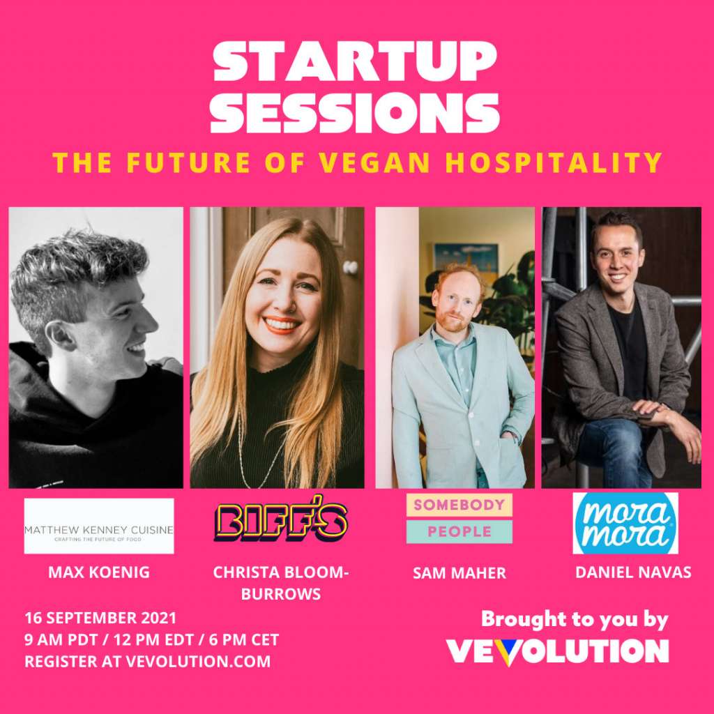 Vevolution Startup Sessions: The Future of Vegan Hospitality
