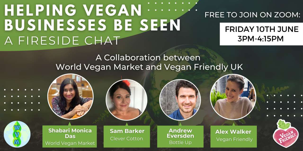 Helping Vegan Businesses Be Seen - A Fireside Chat