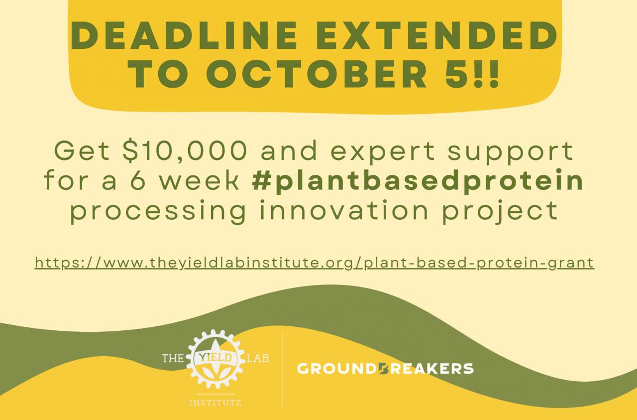 Plant Based Protein Innovator Grants