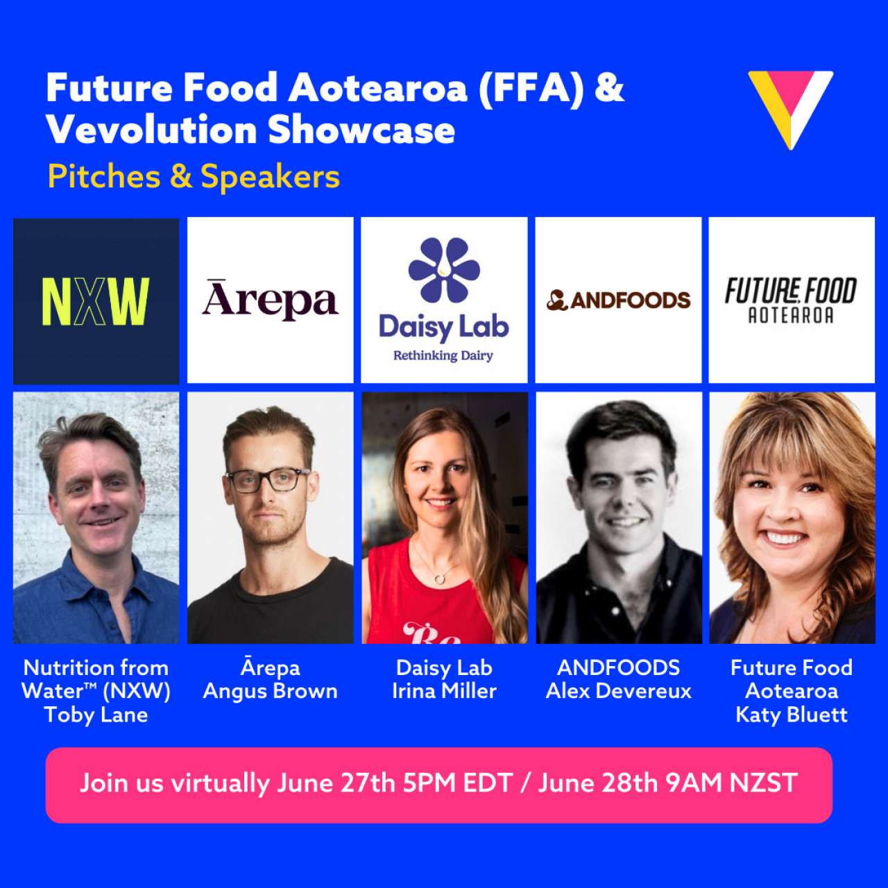 Future Food Aotearoa (FFA) & Vevolution Showcase